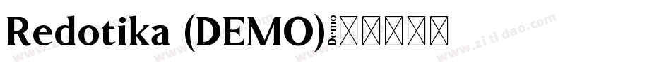 Redotika (DEMO)字体转换